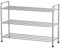 FANHAO Schuhregal, Schuhregale 3 Ebenen Edelstahl, Schuh-Organizer für bis zu 9-12 Paar Schuhe, Schuh Regal für Wohnzimmer, Garderobe und Flur, 68 x 26 x 55 cm