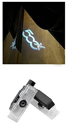 Proiettori LED logo Sottoporta plafoniere porta di benvenuto 500X 500L Punto EVO Bravo II Grande Punto Croma Tipo proiettore welcome ghost light projector CANBUS 7W specifico SMARTBOMB