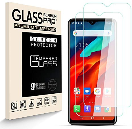 Stücke Schutzfolie für Blackview A80 Pro, 9H-Härte Tempered Glass, Anti-Kratzer, Einfache Installation, Anti-Fingerabdruck Displayschutzfolie für Blackview A80 Pro [2 Stück]