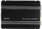 Amplificatore stereo per auto, 5200W Amplificatore di potenza o a 4 canali 12V in lega di alluminio nero Auto Car HiFi Amplificatore stereo o per auto