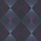 YöL Diamond Line Wallpaper Modern Blue Purple Black Vinyl Paste The Wall