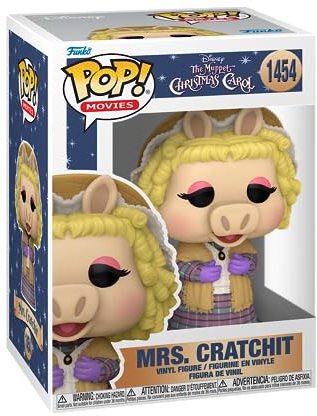 Funko Pop! Disney: The Muppet Christmas Carol - Miss Piggy - The Muppets - Vinyl-Sammelfigur - Geschenkidee - Offizielle Handelswaren - Spielzeug Für Kinder und Erwachsene - Movies Fans