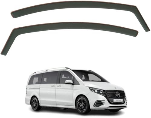 Windabweiser kompatibel mit Mercedes Benz V-Klasse, VITO, Marco Polo W447 Modelle 2014 2015 2016 2017 2018 2019 2020 2021 2022 2023 2024