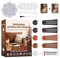 Miioto Kit Reparation Cuir, Kit de Réparation pour Cuir Liquide, 5 Couleurs Creme Reparatrice, Kit Réparation Simili Cuir, Kit de Reparation Cuir pour Siège Auto, Veste, Meubles