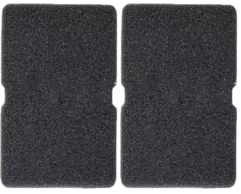 2 Pcs Flusensieb Fusselfilter, Filter Trockner Wärmepumpentrockner, Wäschetrockner Sockelfilter Schwammfilter Filtermatte Kondenstrockner 240 x 150 x 10mm für Wärmepumpentrockner