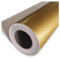 Rouleau adhésif Or aspect brillant 61,5 cm x 5 m, vinyl autocollant multi usage vendu au mètre, adhésif de décoration au mètre
