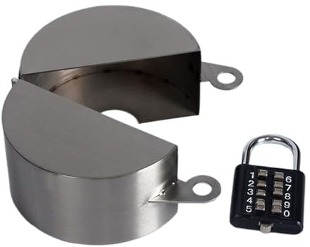 Wasserhahn-Schloss für den Außenbereich, Vorhängeschloss, Außenhahn, Kindersicherung, Wasserhahn, Wasserhahn, Tankventilgriff