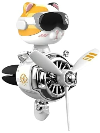 Automotive Lufterfrischer, Propeller Auto Lufterfrischer, Kreativer Auto-Lufterfrischer, Rotierender Propeller Diffusor, Auto-Klimaanlage Lufterfrischer, niedliches Autozubehör, Neuheit Lufterfrischer