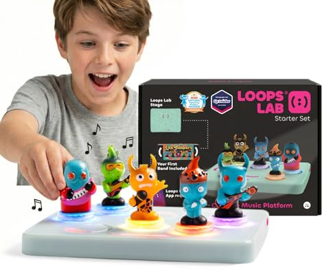 LOOPS® Lab's Starter DJ Set – Mix, Create Music with Collectible Band Figurines
