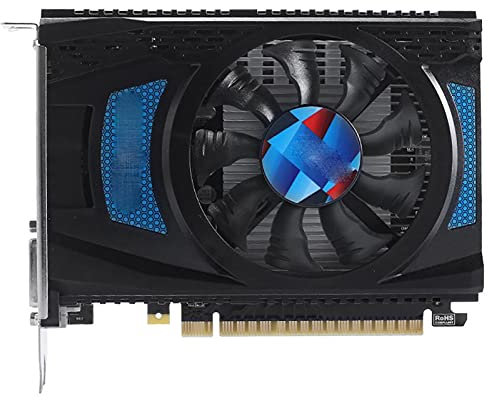 8KLANMMQ Gaming Graphics Card Fit for Yeston RX550 4G D5 Graphics Card Radeon Chill 4GB Memory GDDR5 128Bit 6000 Mhz DP1.4 HDR+HDMIFan Graphics Card