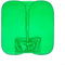 UTTASU Telón de fondo para silla de pantalla verde portátil con bolsa de transporte, diseño dividido para grabación de video, fondo de oficina en casa, retrato de cuerpo completo, fotografía, estudio