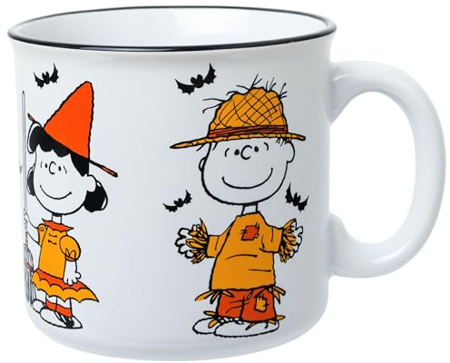 Silver Buffalo Peanuts Halloween Characters Keramiktasse Camper, 590 ml