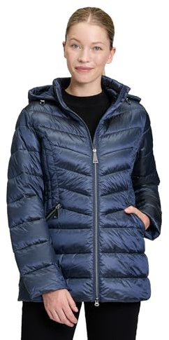 Betty Barclay Damen Outdoorjacke mit Abnehmbarer Kapuze 48, Dress Blues