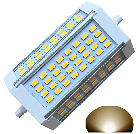 R7s Led 118mm Dimmerabile 30w Lampadina 3000k Bianco caldo AC220V 3000LM J118 Doppio attacco J Tipo LED Proiettore Equivalente 300w 400w Lampadina alogena incandescente Lampada da terra