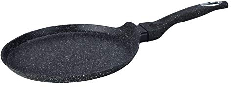 rukauf HQ Premium Pfanne für Pfannkuchen Dark mit Antihaft Granit Keramik-Beschichtung Pfannkuchenpfanne (28cm)