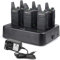 Retevis RT622 Walkie Talkies, Professional Walkie Talkies for Adults, 6 Way Charger, VOX, 113g Portable Radio, PMR446 Two Way Radio Rechargeable for Hospitality, Restaurants, Schools (6 Pack, Black)