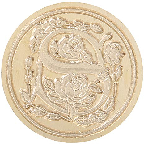 Antike Wachssiegelkopf-Siegelstempel for Hochzeiten, dekorative Einladungskarten