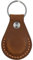 AirGear® Porte-clés Airtag en cuir véritable, pendentif Airtag en cuir véritable, étui Airtag compatible avec Apple Airtag, marron