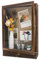 FramePro 30x40 3D Bilderrahmen mit Schubladen zum Befüllen, Holz Tiefer Rahmen mit Echtglas für Objektrahmen DIY Fotorahmen Memorabilia Bouquet Medaillen Geschenk zum Basteln-Braun