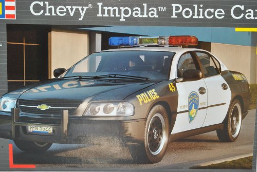 Chevrollet Chevy Impala Police Car Polizei 07068 Bausatz Kit 1/25 1/24 Revell Modell Auto