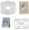 2 Stück Stanzschablonen, Rahmen Spitze Prägeschablonen, Stanzschablonen Rahmen, Für Scrapbooking, neue Stanzformen, DIY-Album, Kartenherstellung, Dekor, Papierhandwerk, Metallstanzungen