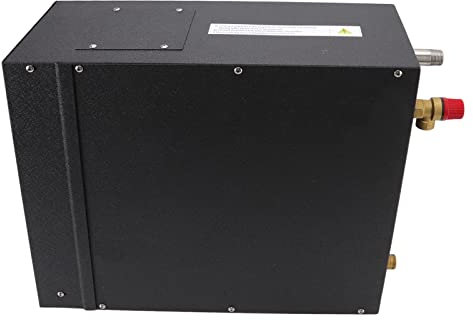 Generatore di Vapore, Drenaggio Automatico, 1,2 Bar, Valvola di Sicurezza, 9 KW, Acciaio Inossidabile, Generatore di Vapore SPA per Bagno Turco
