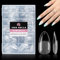 UNA GELLA Mandel Tips für Gelnägel, 216 Stück 12 Größen Nageltips Oval & Almond Soft Gel Full Cover Tips Press-on-Nails Set für Nagelverlängerung und DIY Nail Art im Nagelstudio