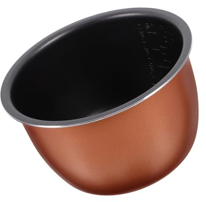 CIYODO Electric Pressure Cooker Inner Pot Rice Cooker Replacement Pot Non-Stick Aluminium Alloy Liner 2L Multi-Purpose Cooking Insert for Home Hotel Dormitory