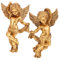 STOBAZA Vintage Harz Engel Hängen Engel Form Ornament Hause Handwerk Decor Engel Figur Für