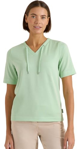 Damen T-Shirt mit V-Neck und Streifen