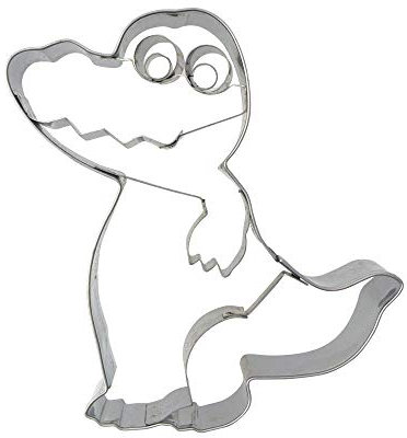 Ausstechform Krokodil Edelstahl, 8 cm