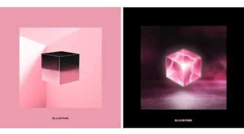 BlackPink – [Square Up] 1st Mini Album Random Poster ver-CD + Doubleside + Booklet + Fotokarte + selfiecard + lennticular Liedtext + Postkarte K-POP versiegelt