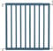 Safetots Chunky Wooden Screw Fit Stair Gate, Azure Blue, 63.5cm - 105.5cm, Wood Baby Gate, Screw Fit Safety Barrier, Stylish Design and Practical Safety Gate, Easy Installation