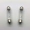 2 x 264 12v 10w Festoon Car Number Plate Interior Light Bulb 265 S8.5d 11x43mm