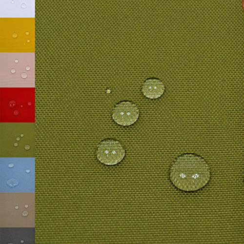 MAGAM-Stoffe Malte Outdoor Stoff Planenstoff Zeltstoff Reißfest Wasserdicht Meterware 50cm (08. Grün)