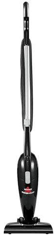 Bissell 2033M Featherweight Stick Lightweight Bagless Vacuum and Electric Broom with Crevice Tool for Hard Floors and Carpets, Black