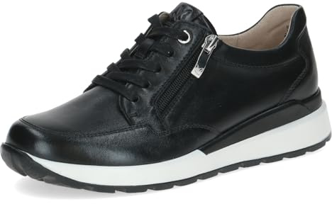 CAPRICE Damen 9-23738-45 Sneaker, Black Nappa, 39 EU Weit