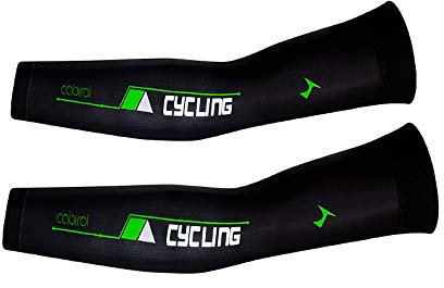 Cabirol Manguitos para ciclismo Classic (Negro, 2XL)