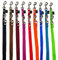 elropet Hundeleine kleine Hunde Mini Doppelleine 3/4/5-fach verstellbar 2m - 5m 10mm (2,80m 4-Fach verstellbar, rot)