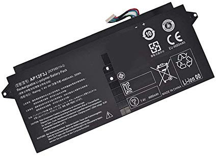 WXKJSHOP AP12F3J Battery Replacement for Acer Aspire S7 S7-391 Ultrabook Series S7-392 S7-393 S7-391-53314G12aws S7-391-53314G25aws 2ICP3/65/114-2