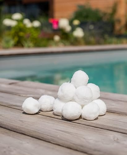 EDG by AQUALUX INTERNATIONAL Balles Filtrantes - Spéciales Filtration - pour Filtre Piscine – 700G – Equivalent 25kg Sable