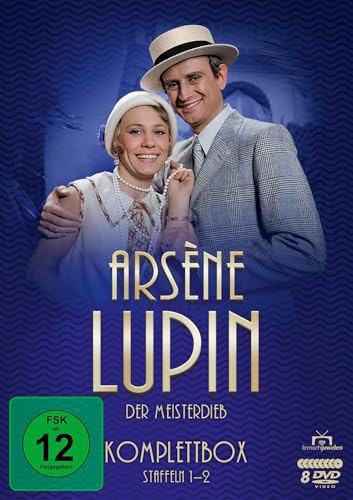 Arsène Lupin - Der Meisterdieb - Komplettbox (Staffeln 1-2) (8 DVDs)