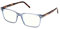 Tom Ford Brillen FT 5802-B BLUE BLOCK Shiny Blue 55/17/145 Herren