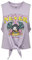 ONLY Damen Onllucy S/L Knot Eagle Top Box JRS, Purple Rose/Print:Never, XL