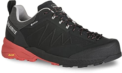 Dolomite Herren Ms Crodarossa Tech GTX Schuhe, schwarz/rot (Black Fiery Red)
