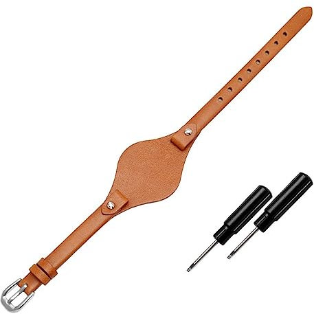 REFKIT Cinturini in Pelle for Fossil for ES3077 for ES2830 for ES3262 for ES3060 Cinturini for Orologi da Donna alla Moda Bracciale Piccolo (Color : Light Brown, Size : 8mm Rose Gold Clasp)