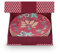 Pip Studio Flower Festival Gebäckteller Dark pink 17cm Set4