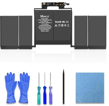 XINGLT A1964 A1989 Battery Replacement Laptop for 13 inch MacBook Pro A2251 Battery A2251(2022) A1989 (Mid 2018,2019)