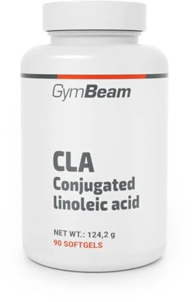 GymBeam CLA - konjugierte Linolsäure, 1600 mg pro Tagesdosis, beliebter Fatburner für Gewichtsabnahme und allgemeine Gesundheit, Geeignet für körperliche Aktivität (90 caps)