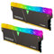 V-Color TL3236818C-E6PRKWK - Modulo di memoria RAM DDR4 Prism PRO RGB 64 GB (32 GBx2) 3600 MHz, 2 Gx8, CL18, U-DIMM 1,35 V, SK Hynix IC, colore nero
